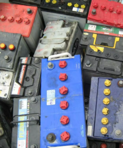 Drained lead acid battery scrap